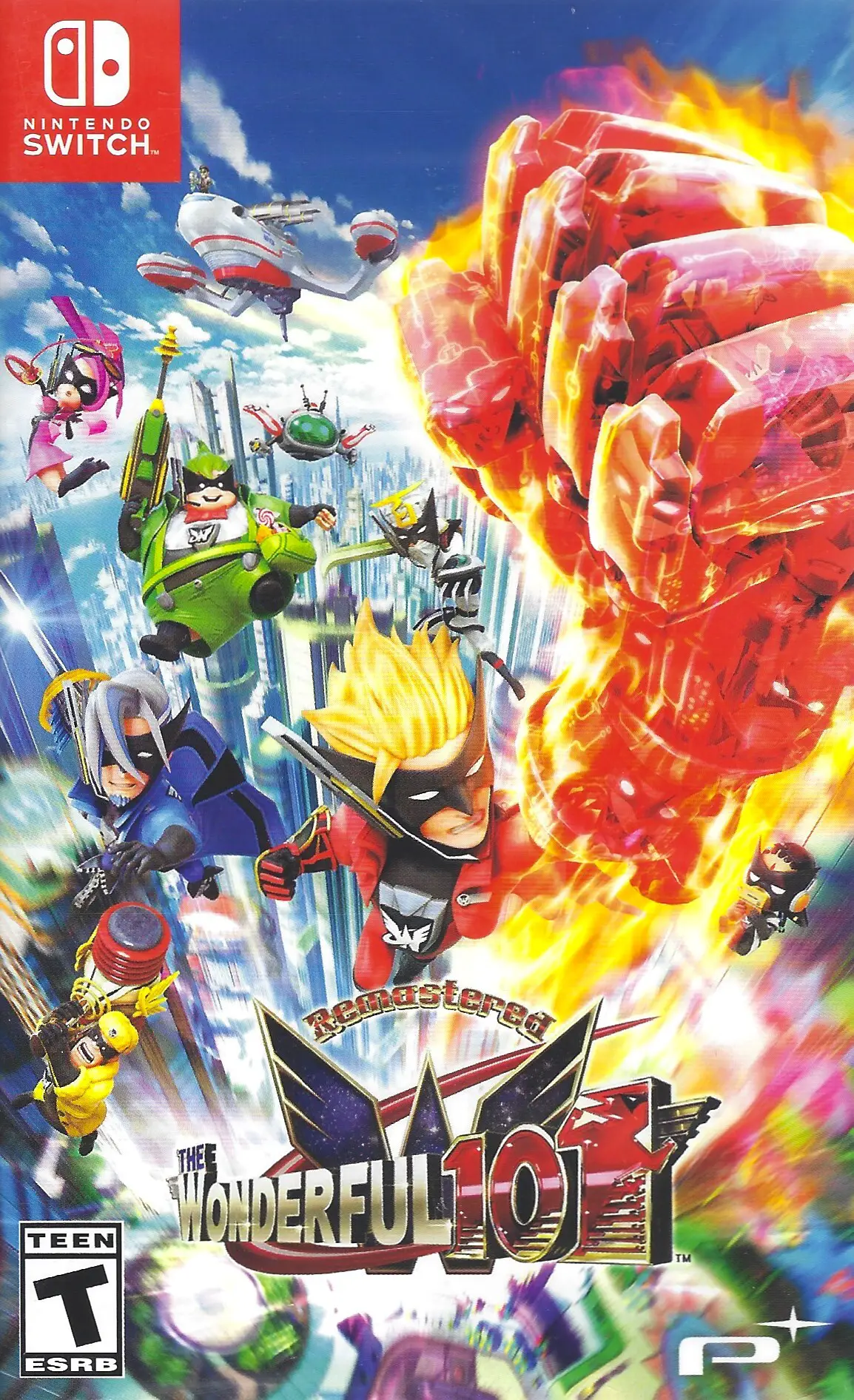 Capa de Wonderful 101: Remastered