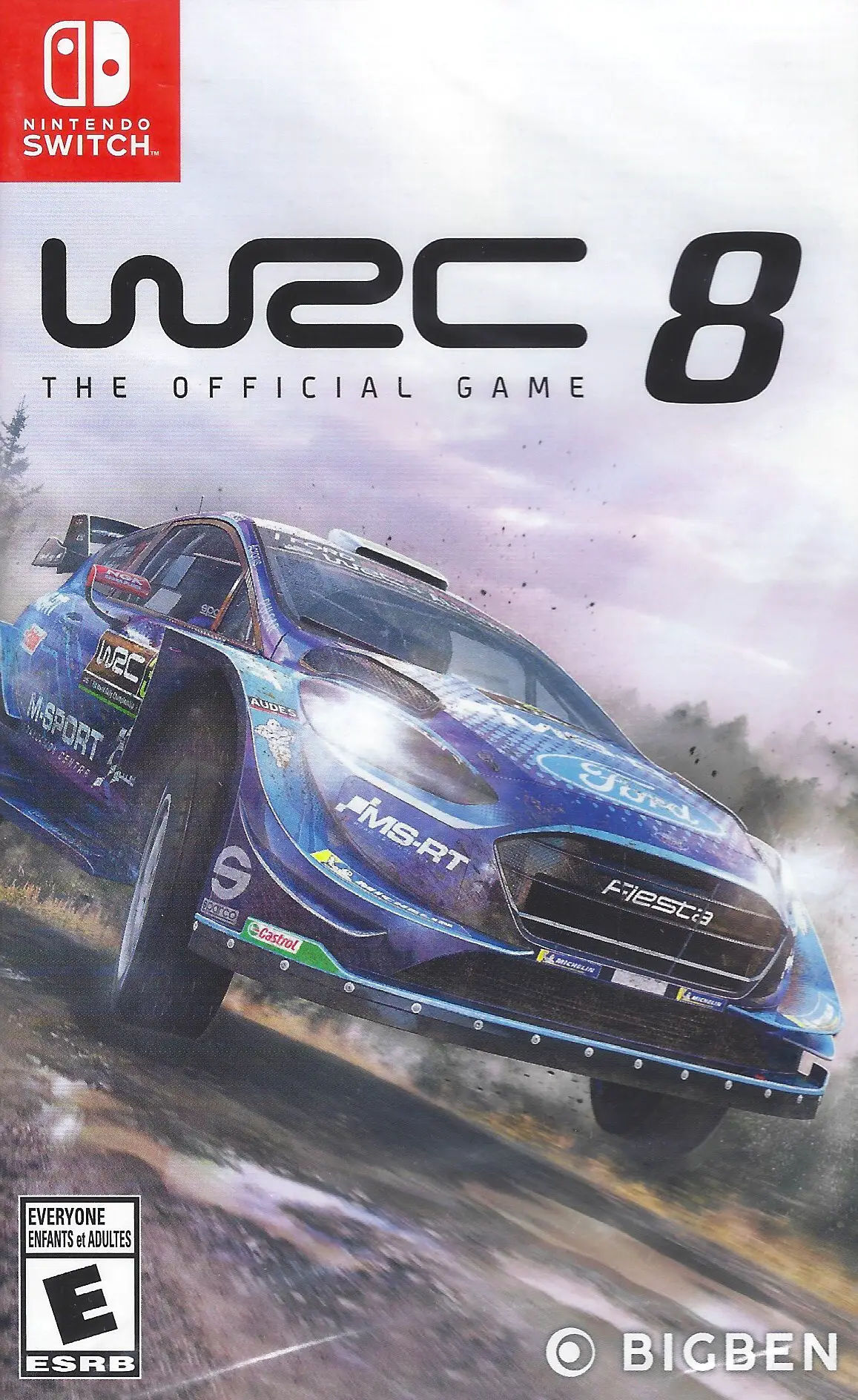Capa de WRC 8