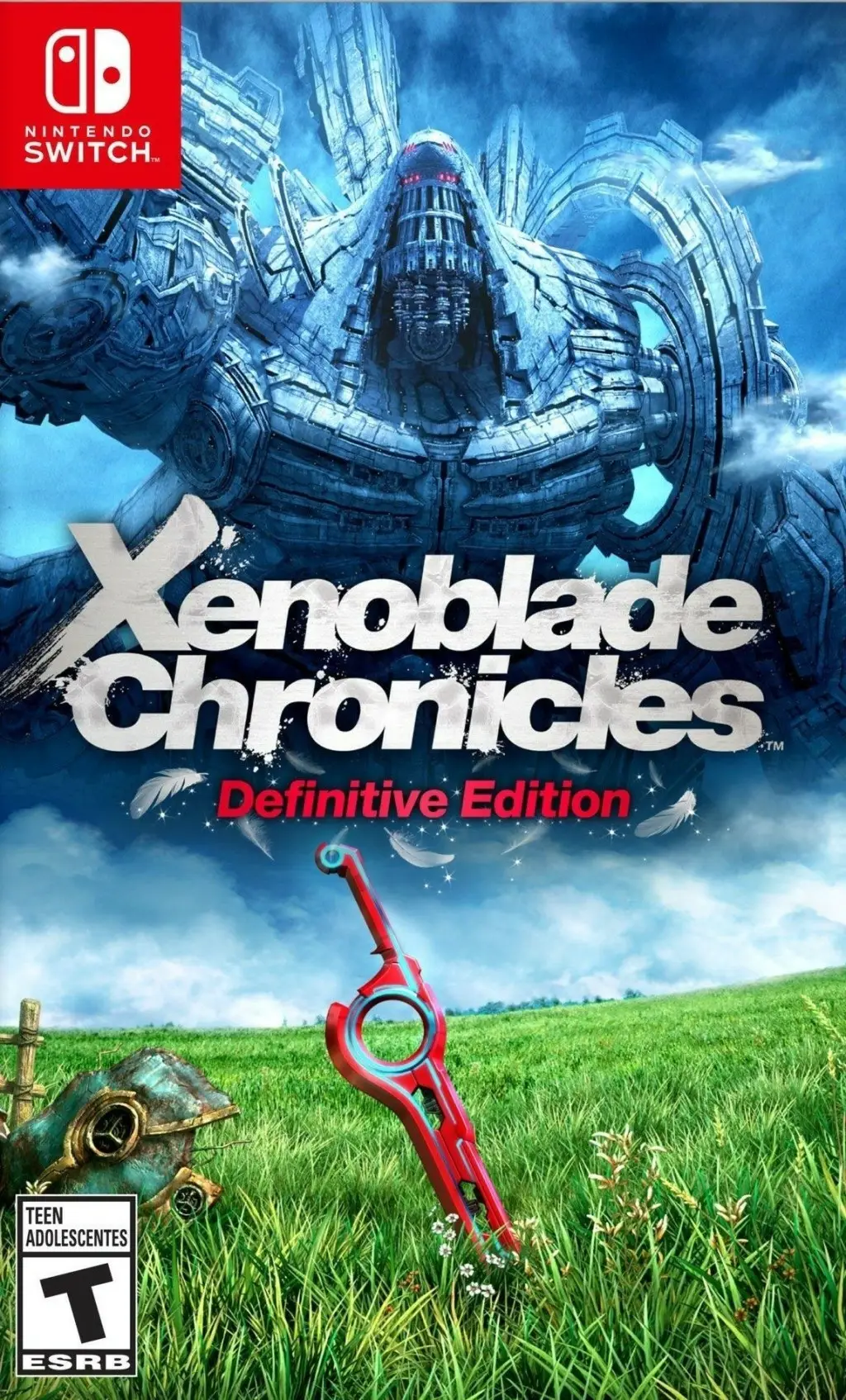 Capa de Xenoblade Chronicles: Definitive Edition