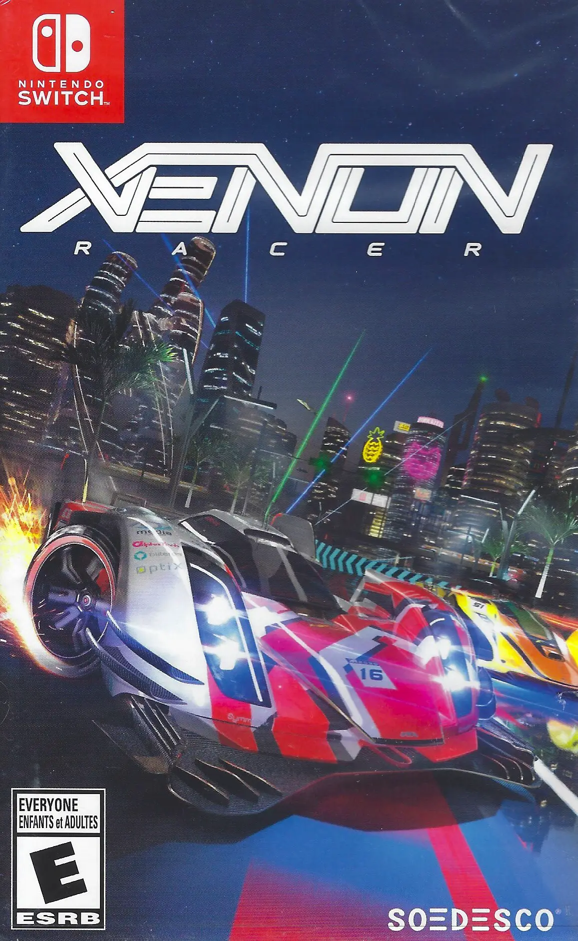 Capa de Xenon Racer