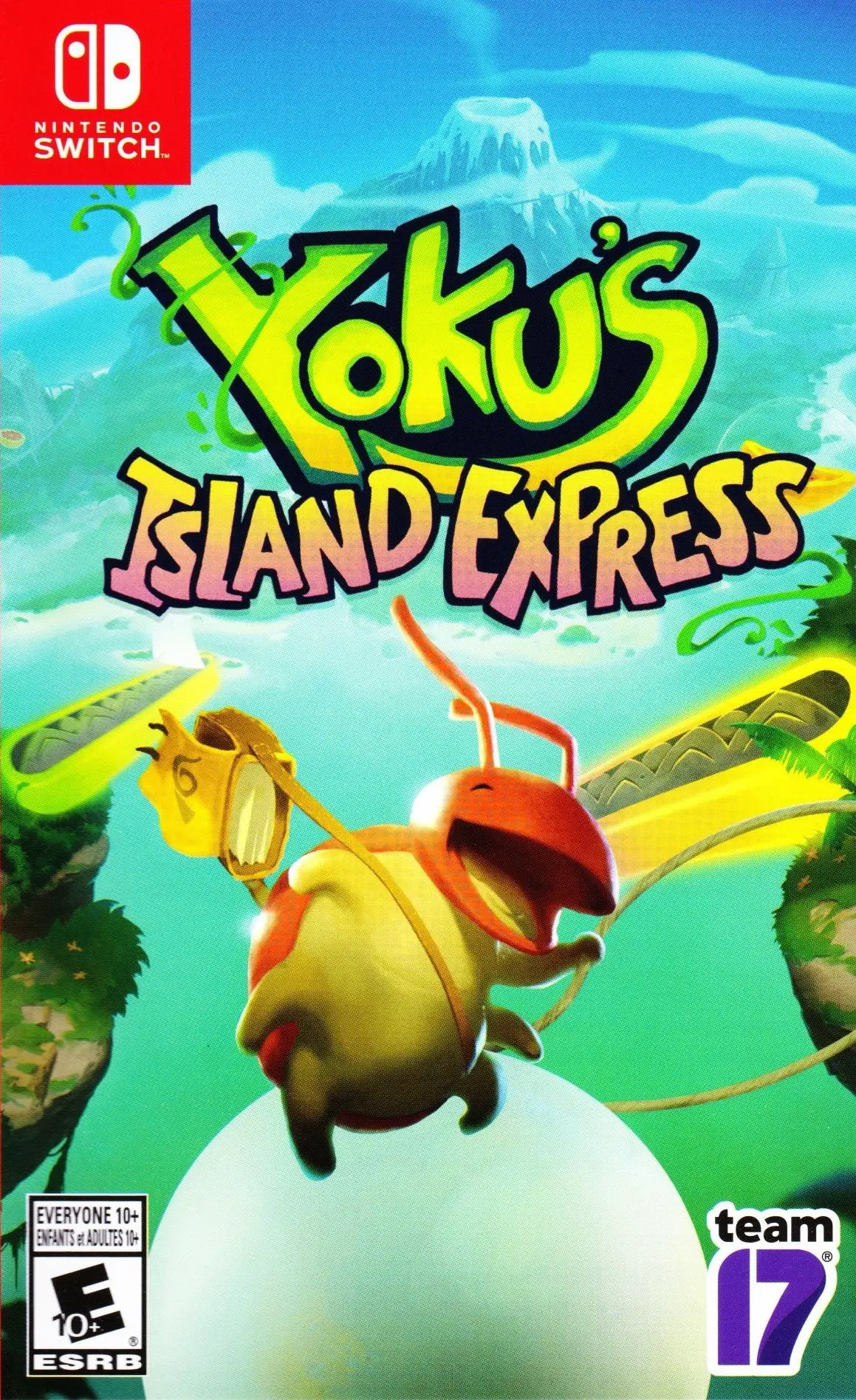 Capa de Yoku's Island Express