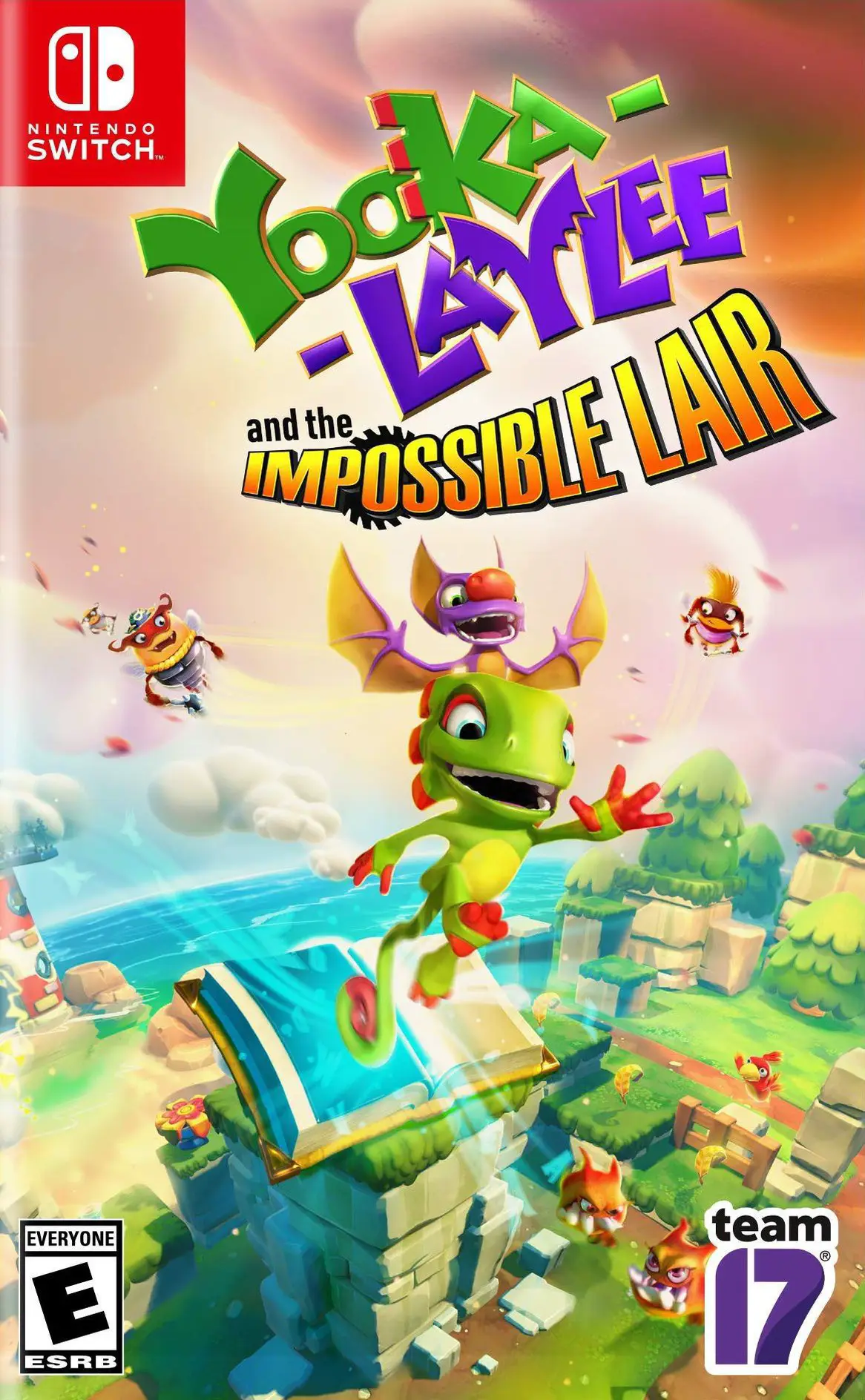 Capa de Yooka-Laylee and the Impossible Lair