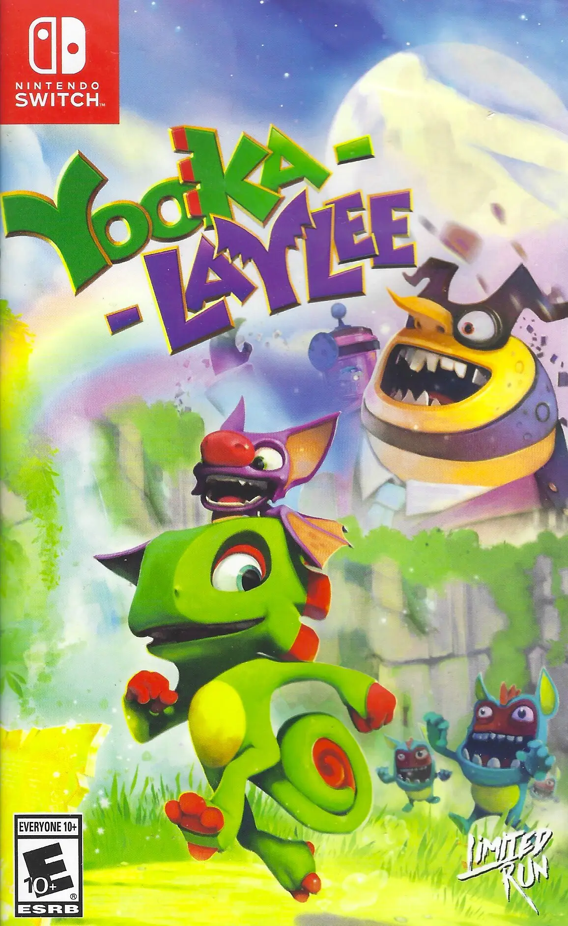 Capa de Yooka-Laylee