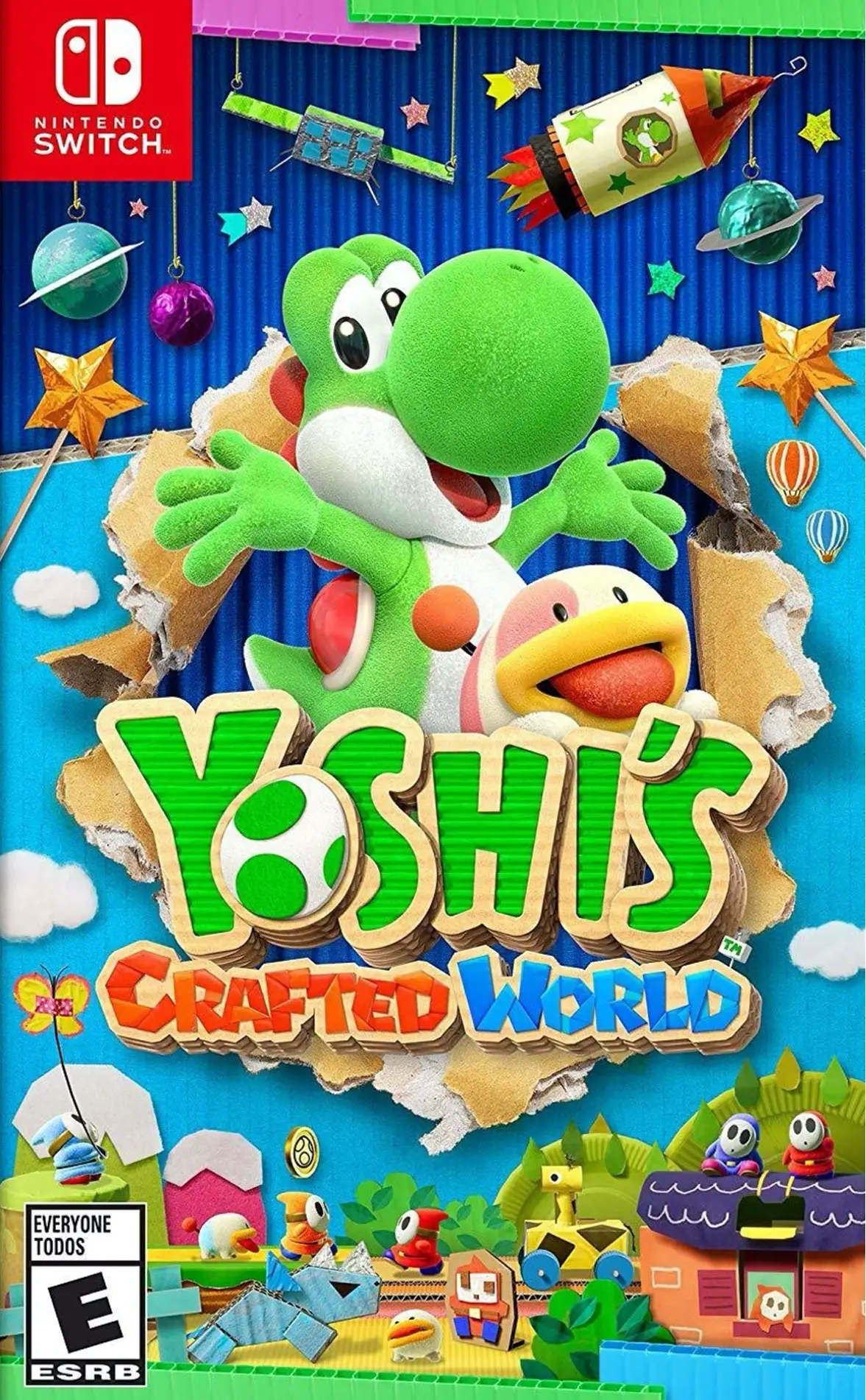 Capa de Yoshi's Crafted World