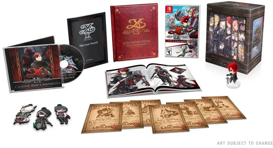 Capa de Ys IX Monstrum Nox [Limited Edition]