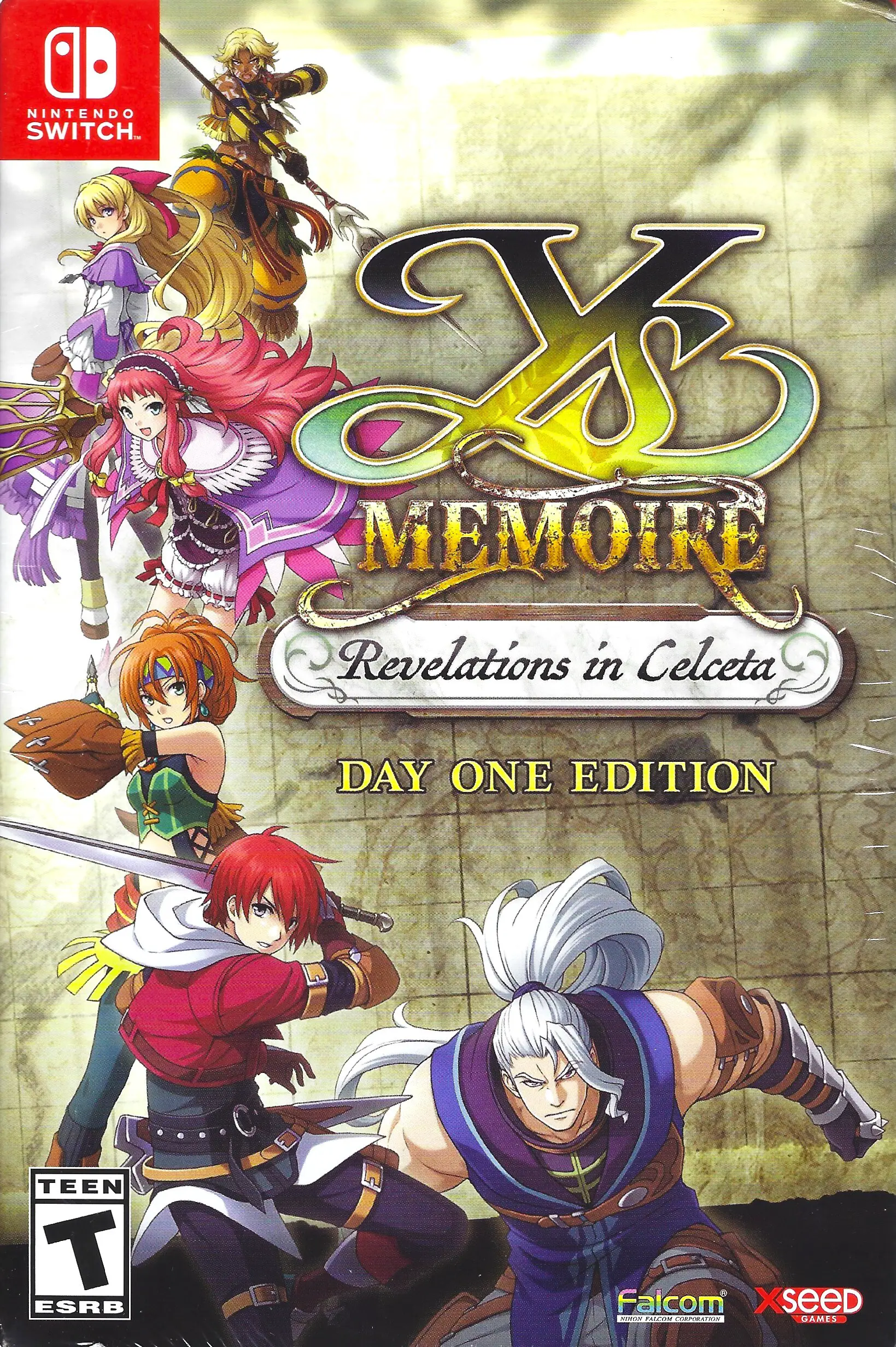 Capa de Ys Memoire: Revelations In Celceta [Day One Edition]