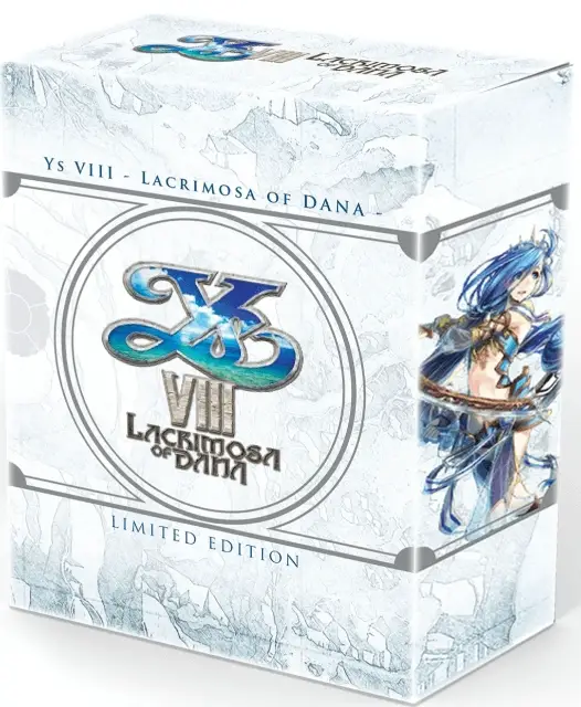 Capa de Ys VIII: Lacrimosa of DANA Limited Edition