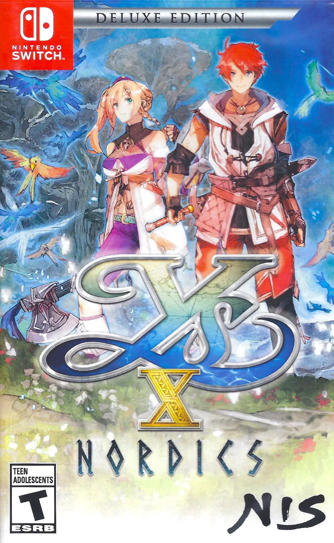 Capa de Ys X: Nordics [Deluxe Edition]