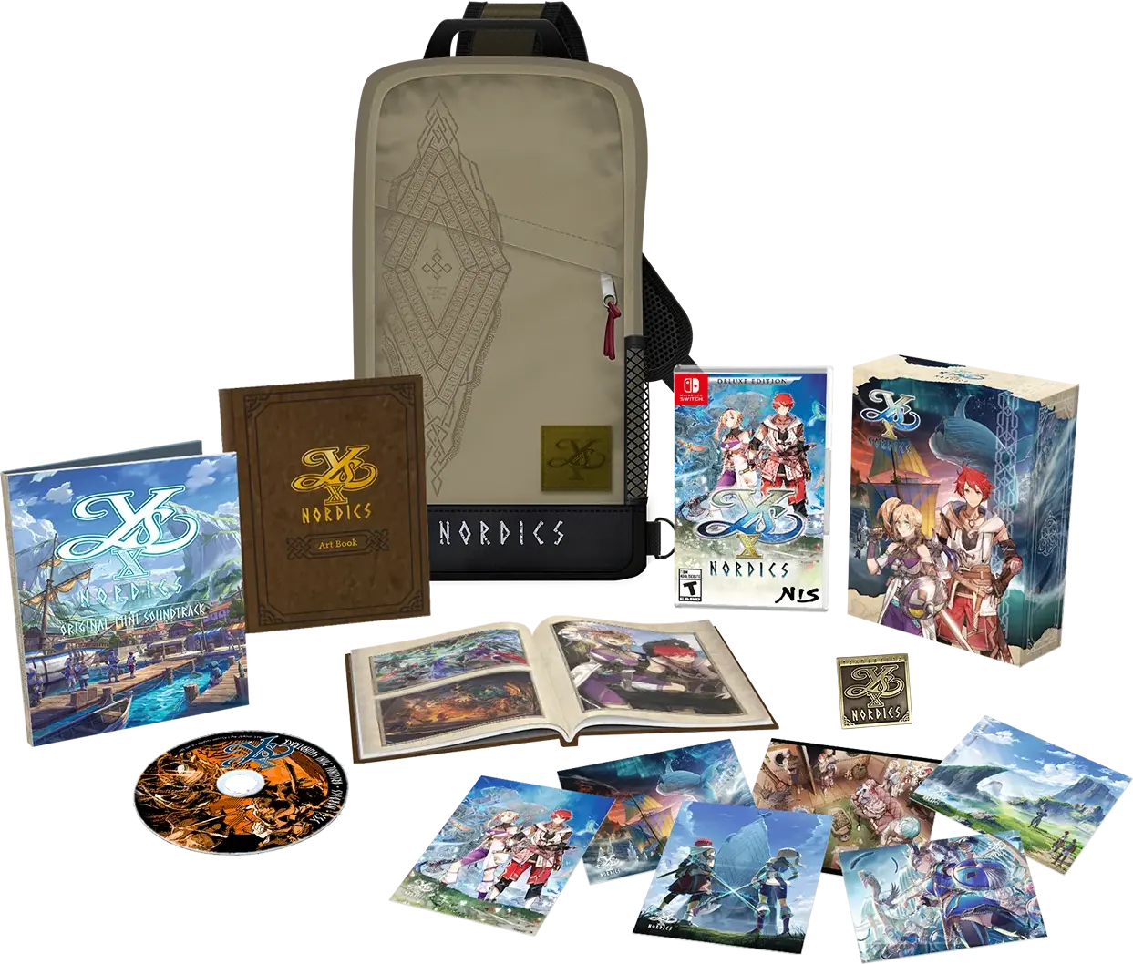 Capa de Ys X: Nordics [Limited Edition]
