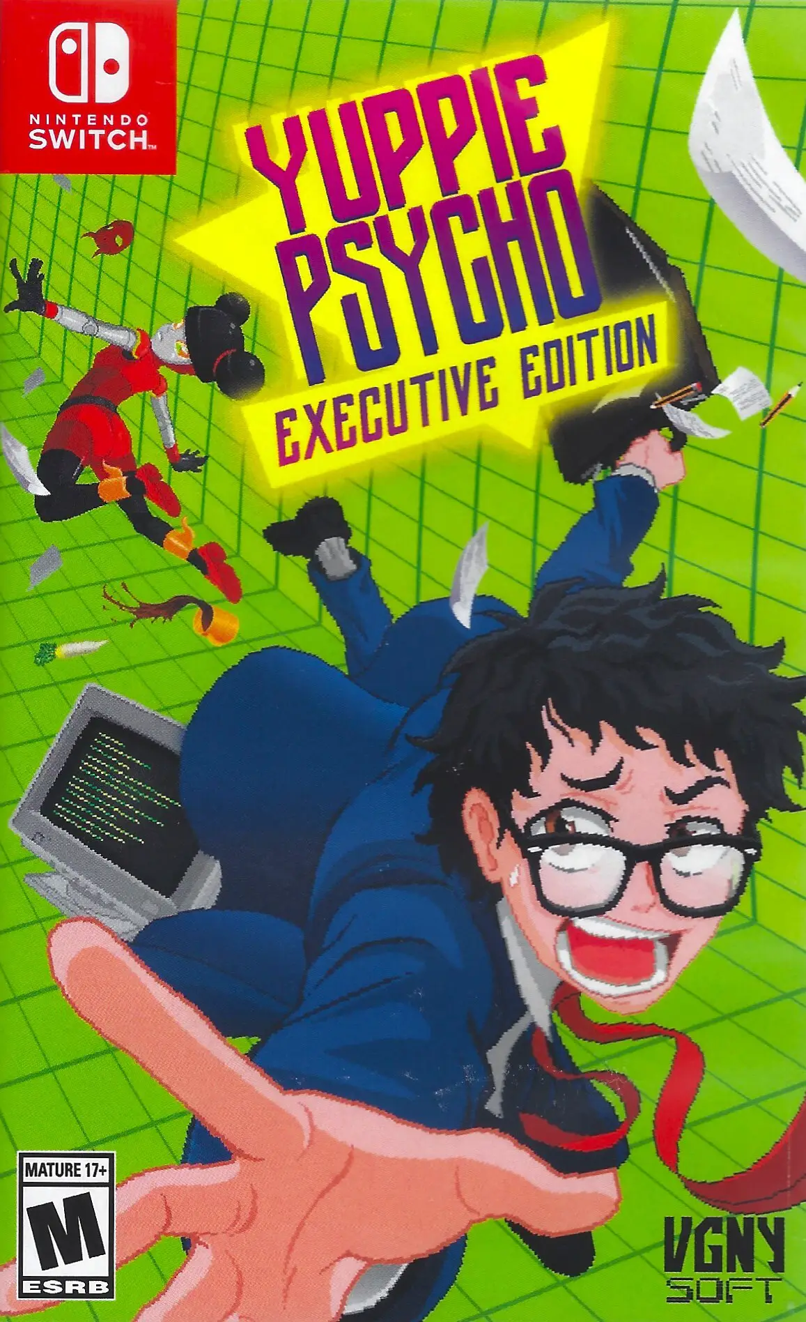 Capa de Yuppie Psycho [Executive Edition]