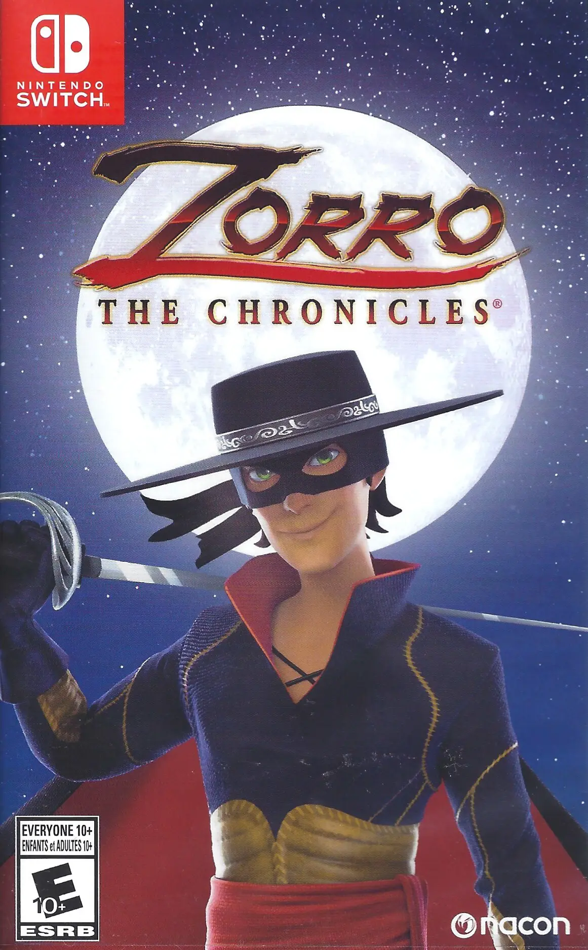 Capa de Zorro: The Chronicles