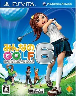 Capa de Everybody's Golf 6
