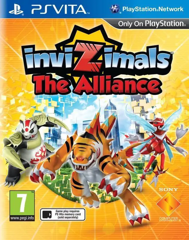 Capa de Invizimals: The Alliance
