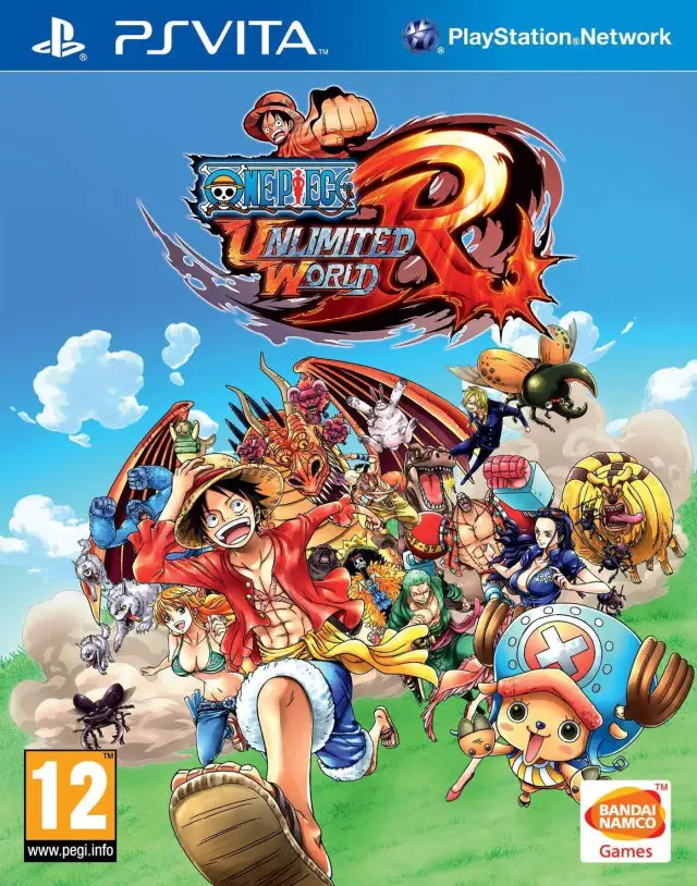 Capa de One Piece: Unlimited World Red