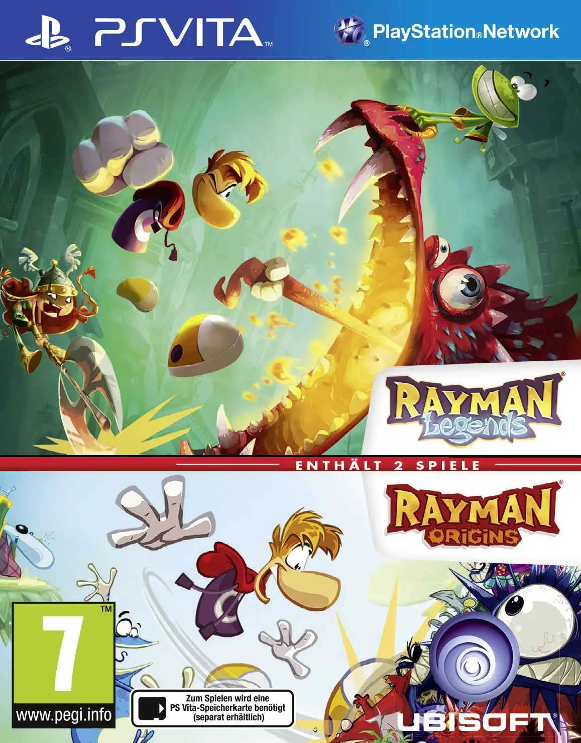 Capa de Rayman Legends & Rayman Origins