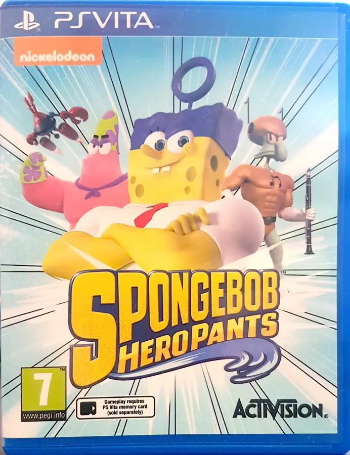 Capa de SpongeBob HeroPants