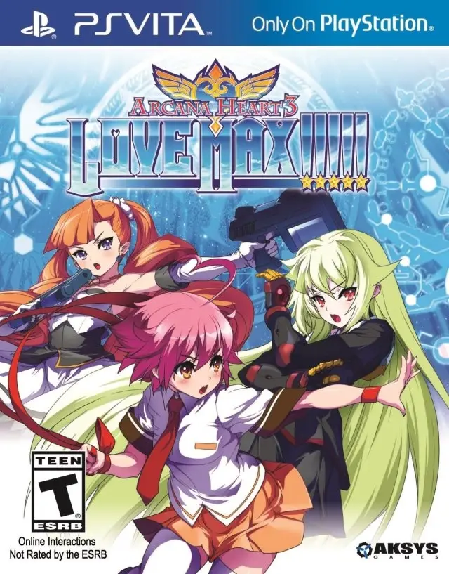 Capa de Arcana Heart 3: LOVE MAX!!!!!