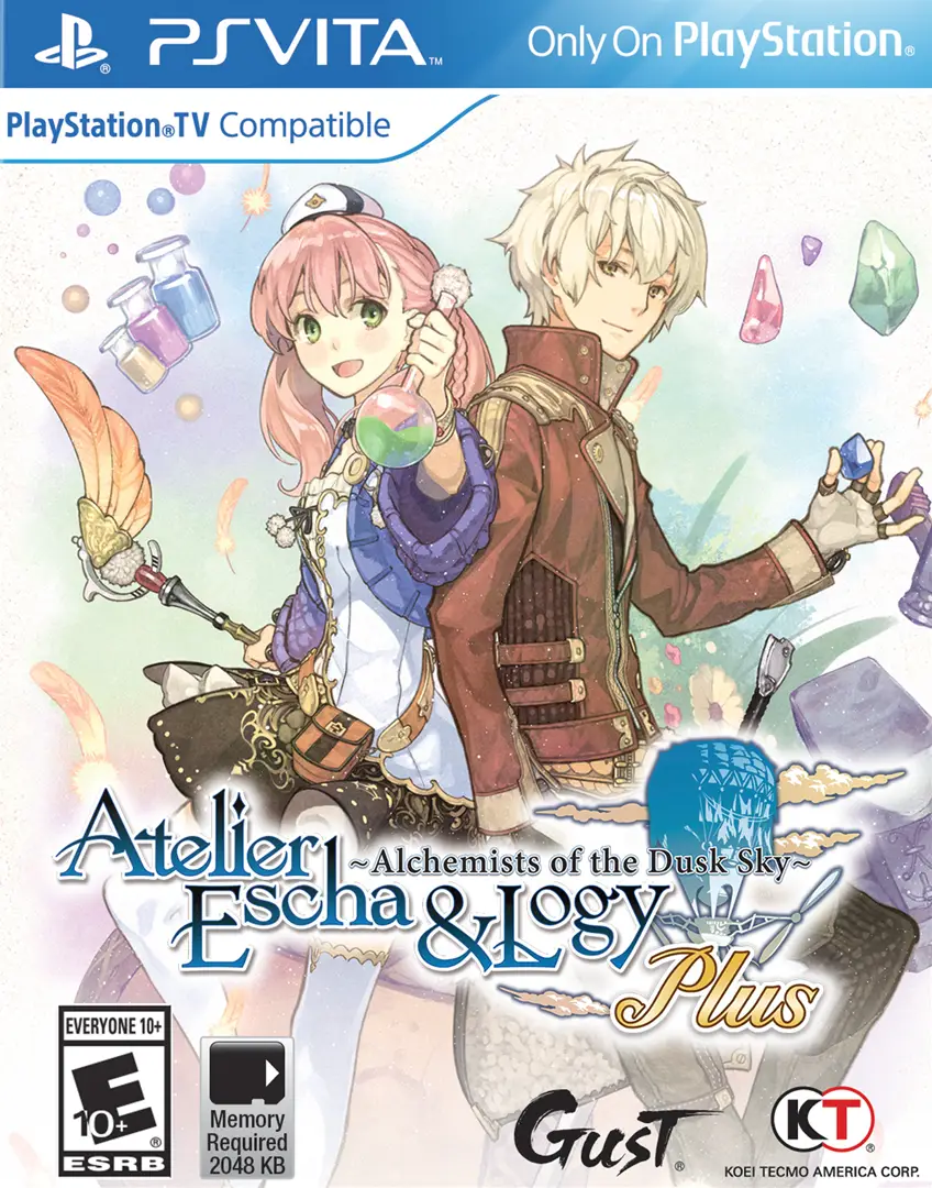 Capa de Atelier Escha & Logy Plus: Alchemists of the Dusk Sky