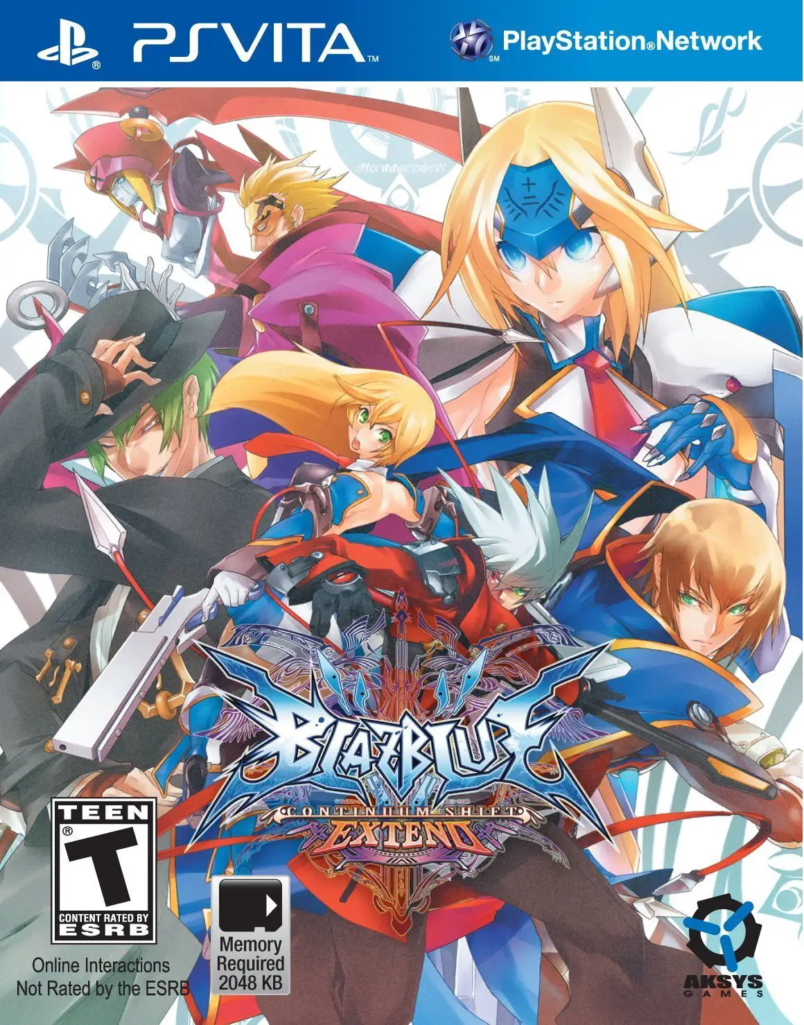 Capa de BlazBlue: Continuum Shift Extend