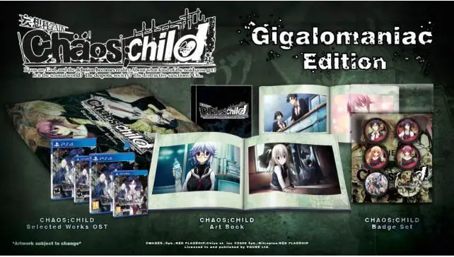 Capa de Chaos;Child - Gigalomaniac Edition
