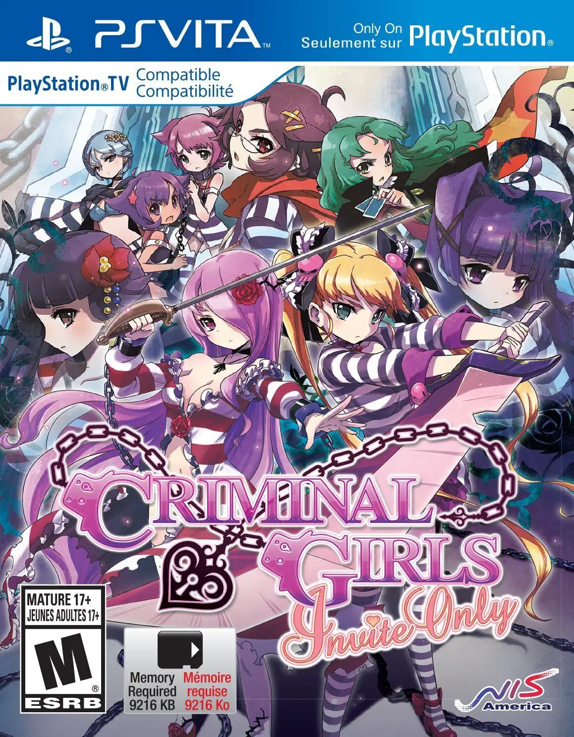 Capa de Criminal Girls: Invite Only
