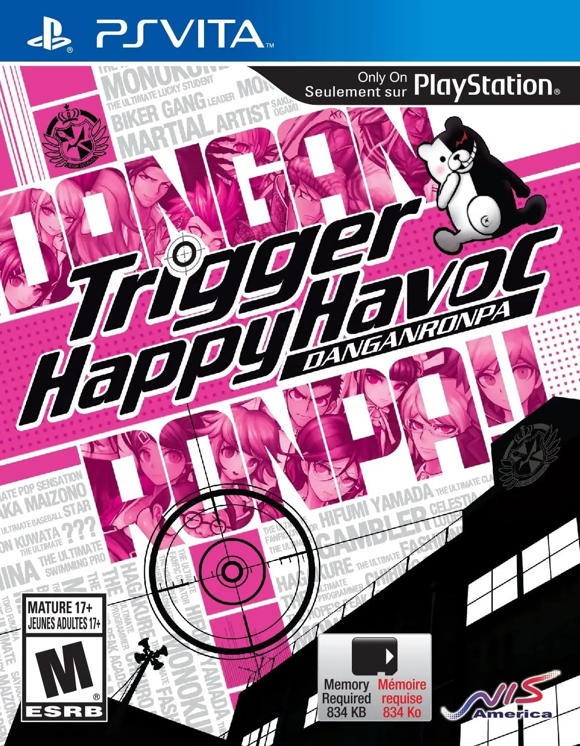 Capa de Danganronpa: Trigger Happy Havoc