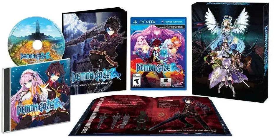 Capa de Demon Gaze (Limited Edition)