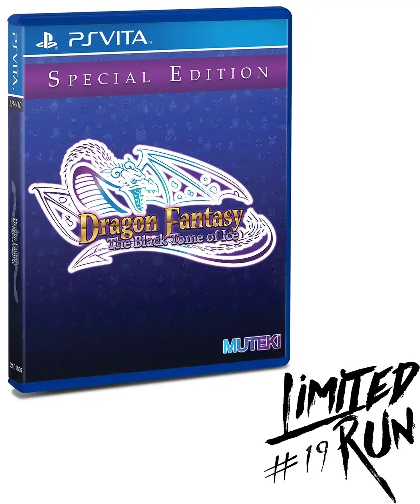 Capa de Dragon Fantasy: The Black Tome of Ice