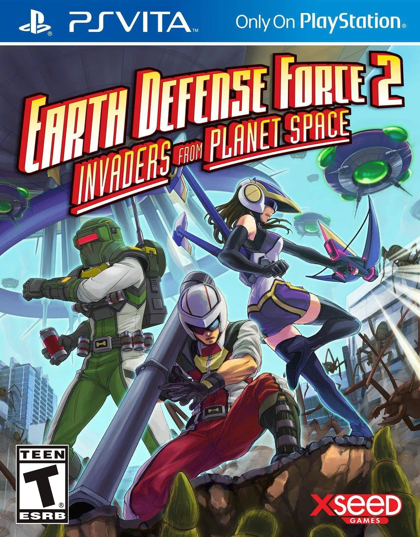 Capa de Earth Defense Force 2: Invaders from Planet Space
