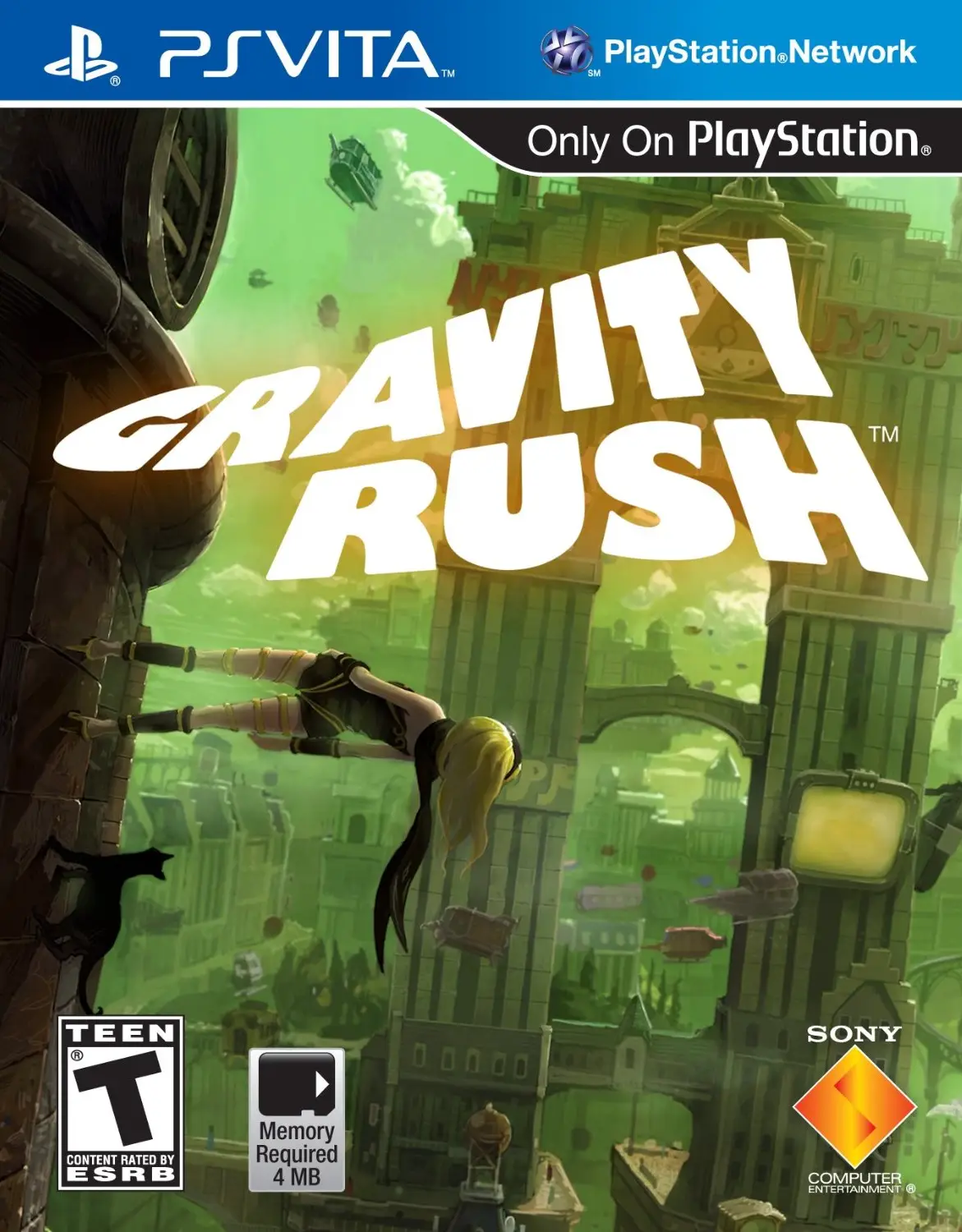 Capa de Gravity Rush