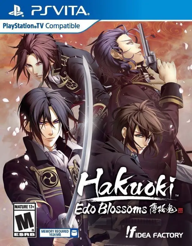 Capa de Hakuoki: Edo Blossoms