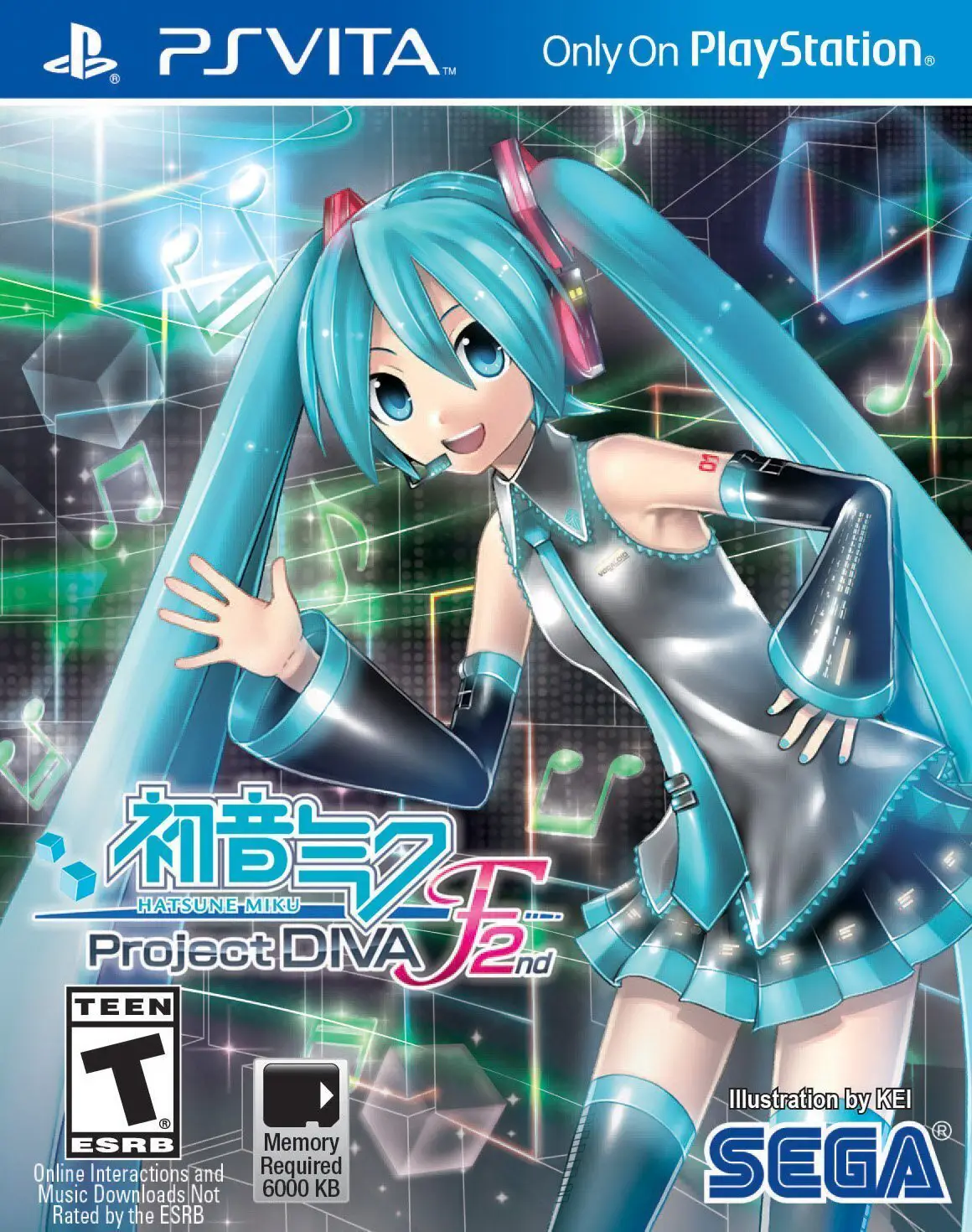 Capa de Hatsune Miku: Project DIVA F 2nd