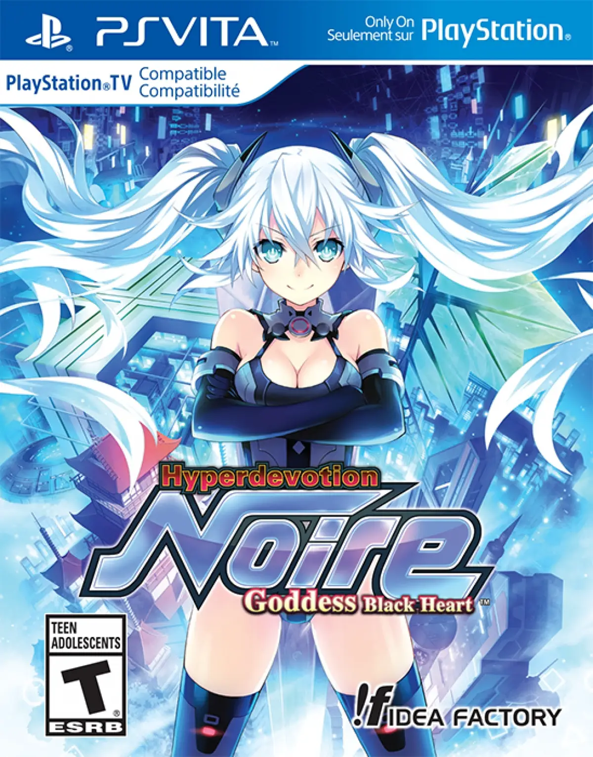 Capa de Hyperdevotion Noire: Goddess Black Heart