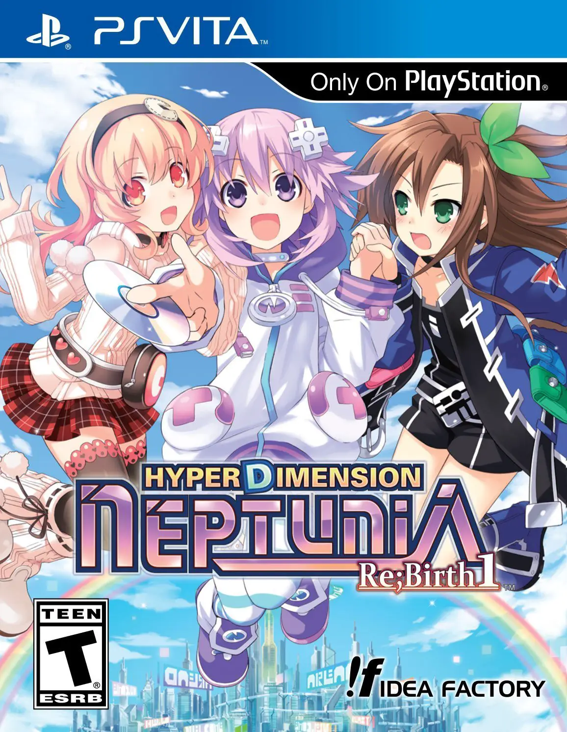 Capa de Hyperdimension Neptunia Re;Birth1