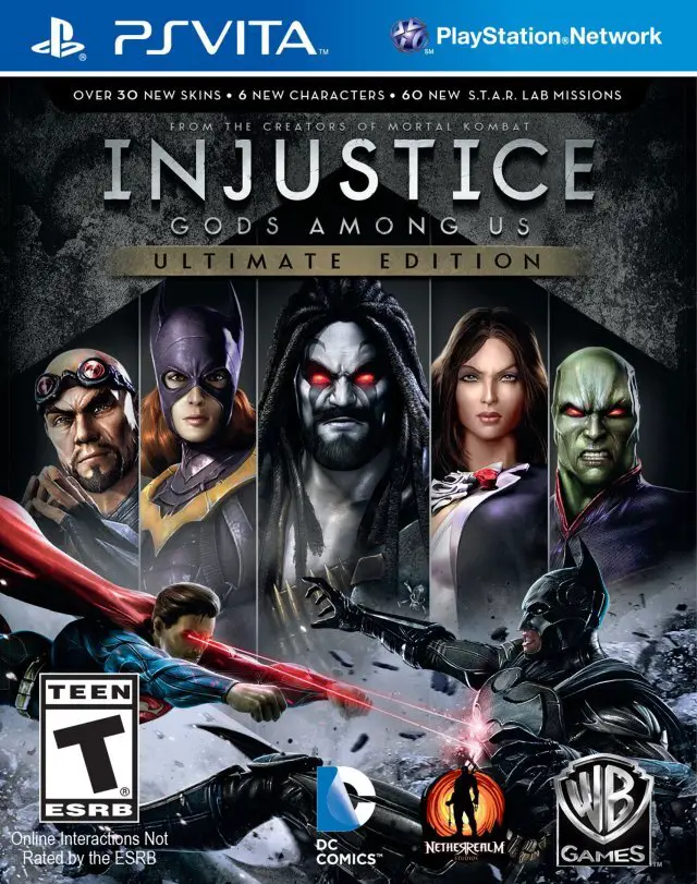 Capa de Injustice: Gods Among Us - Ultimate Edition