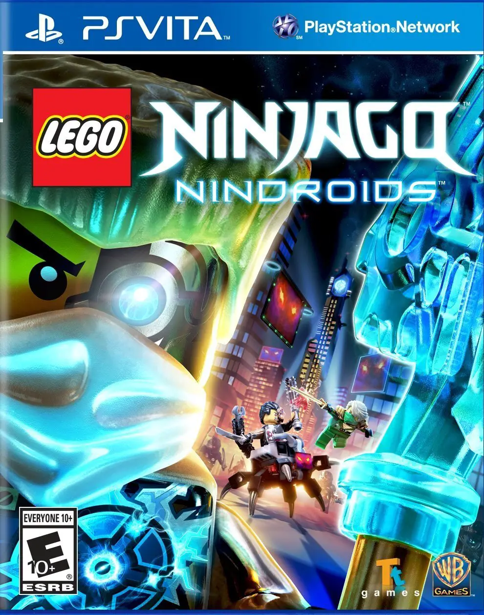 Capa de LEGO Ninjago Nindroids