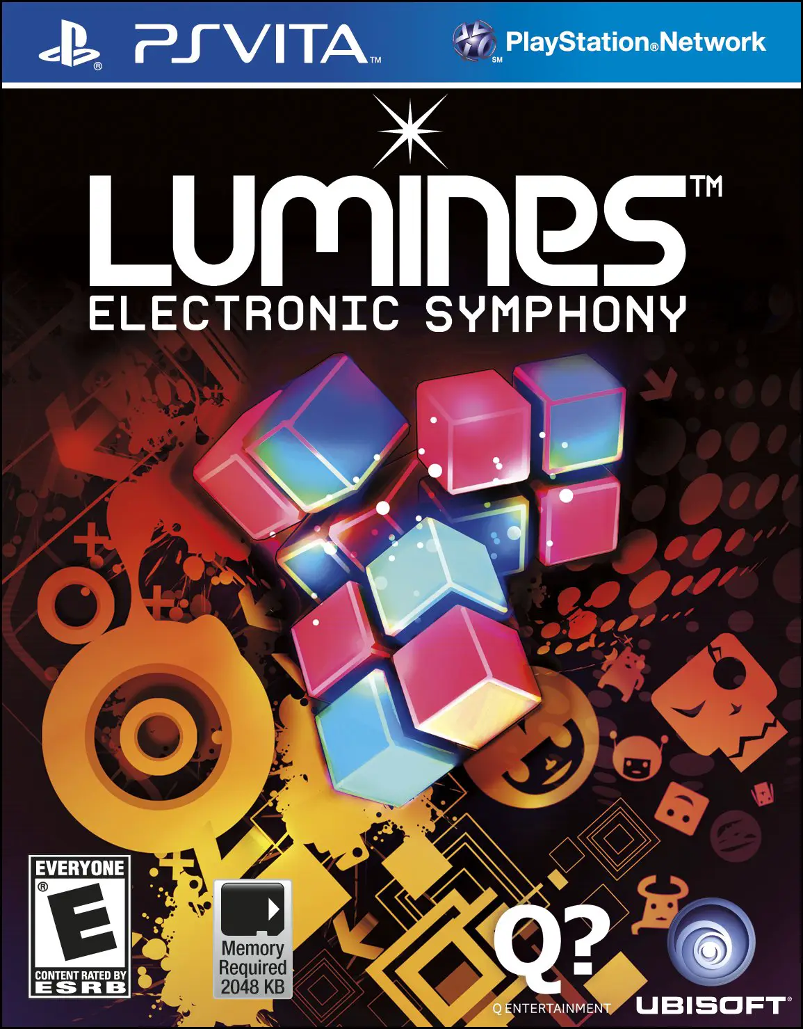 Capa de Lumines: Electronic Symphony