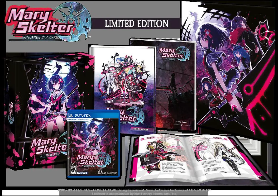 Capa de Mary Skelter: Nightmares Limited Edition