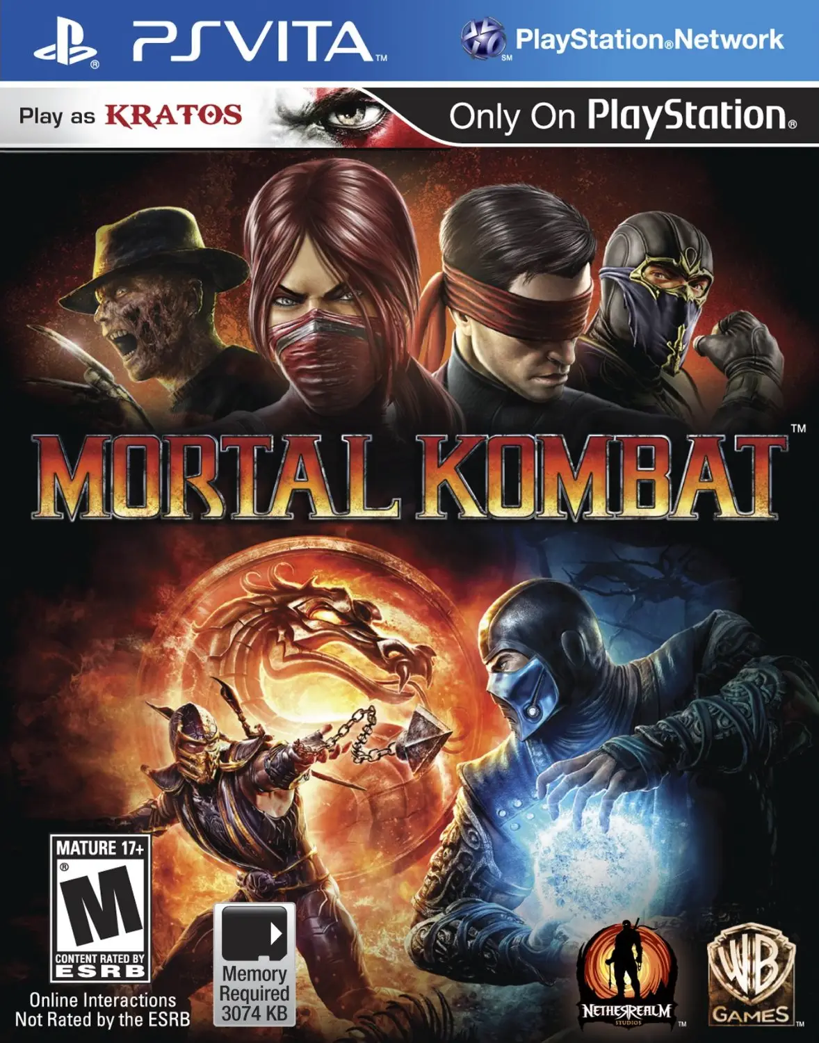 Capa de Mortal Kombat