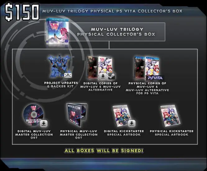 Capa de Muv Luv - Collector's Edition