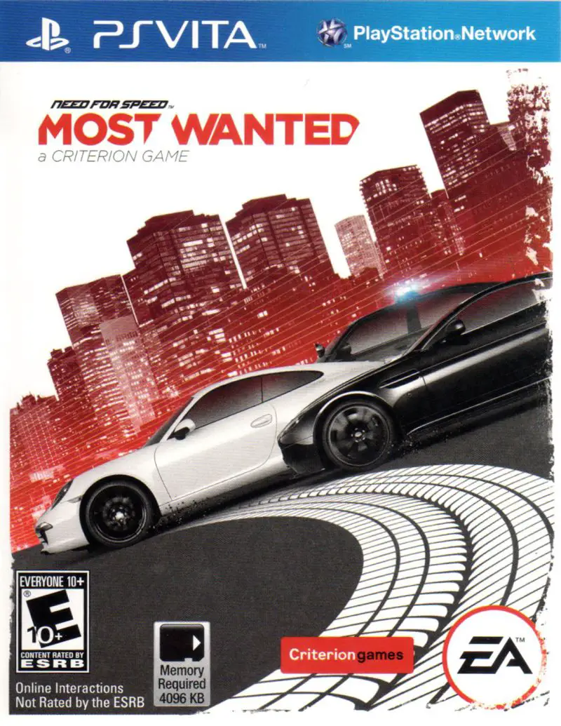 Capa de Need for Speed: Most Wanted