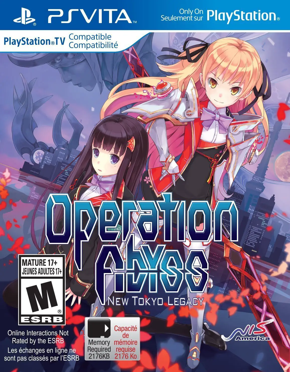 Capa de Operation Abyss: New Tokyo Legacy