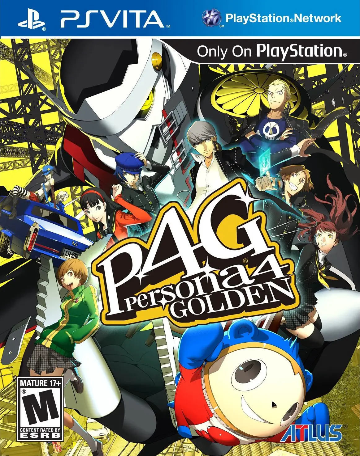 Capa de Persona 4 Golden