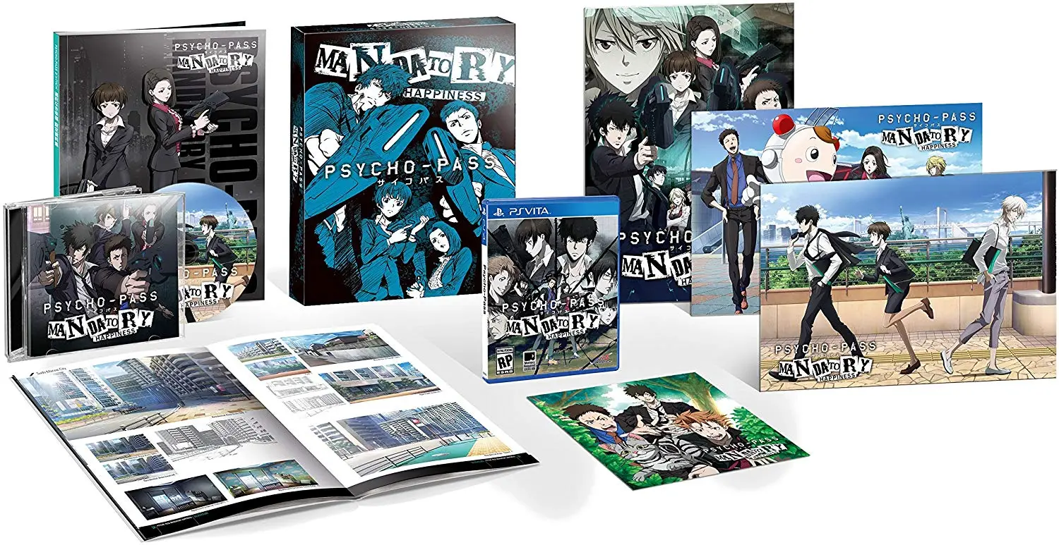 Capa de Psycho-Pass Mandatory Happiness [Limited Edition]