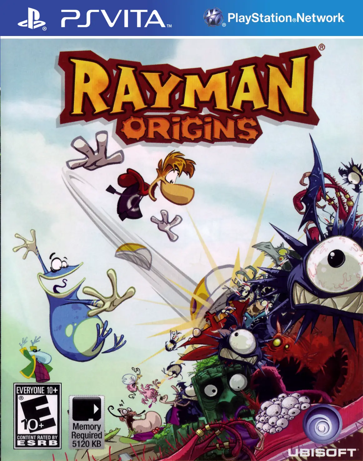 Capa de Rayman Origins