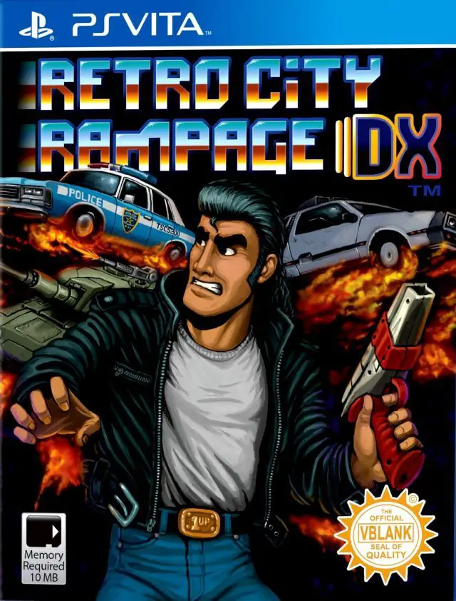 Capa de Retro City Rampage DX