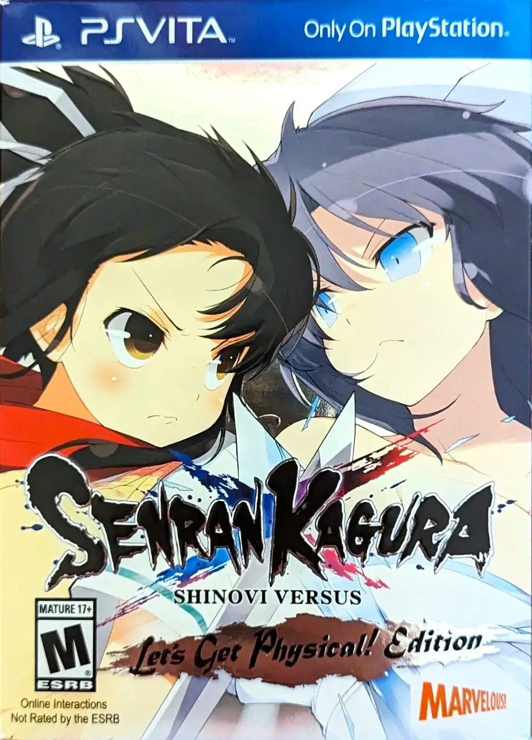 Capa de Senran Kagura Shinovi Versus [Let's Get Physical! Edition]