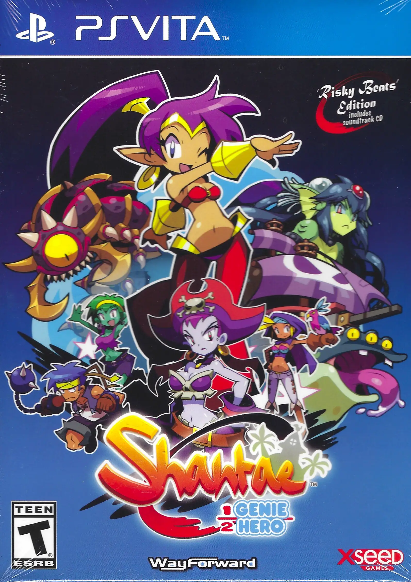 Capa de Shantae: Half-Genie Hero [Risky Beats Edition]