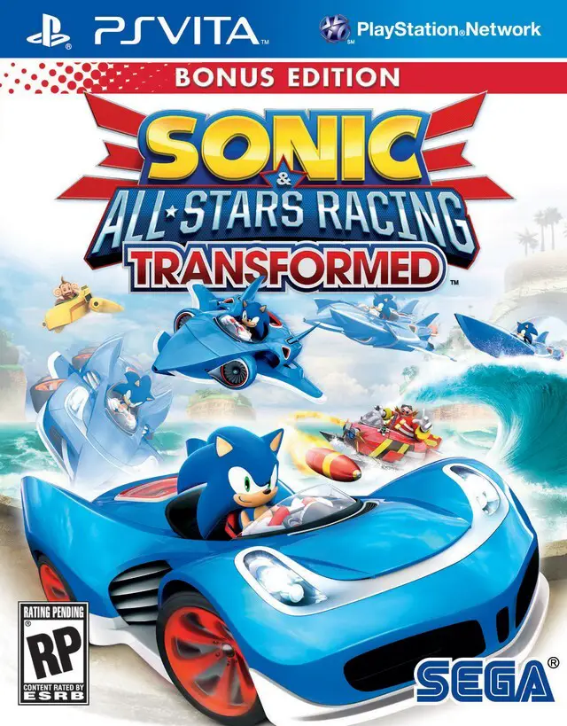Capa de Sonic & All-Stars Racing Transformed