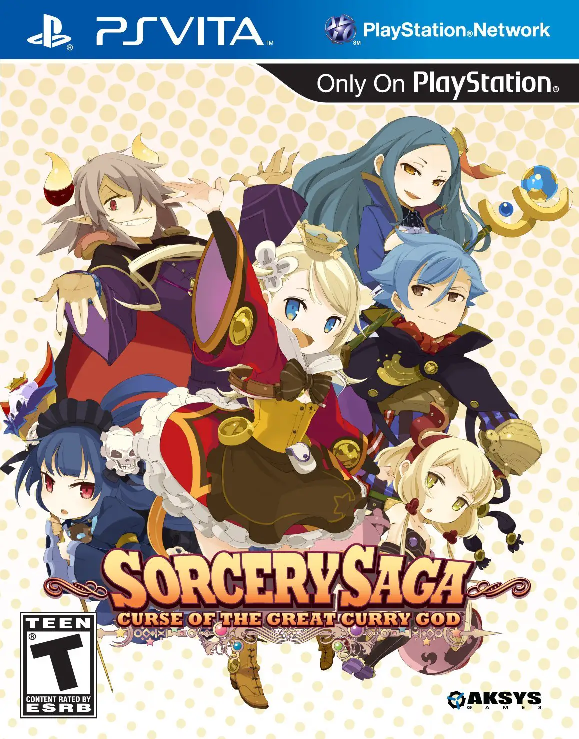 Capa de Sorcery Saga: The Curse of the Great Curry God